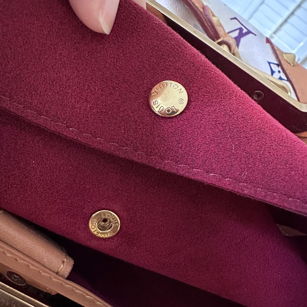 Louis Vuitton Murakami Judy white monogram multi color shoulder bag - Picture 9 of 16